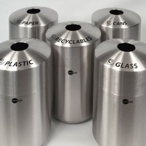 Stainless Steel Recycling Cans