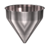304 Stainless Steel Funnel 14.75 gallons, 19.93" ID x 21" OAH