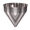 316 Stainless Steel Funnel 14.75 gallons, 19.93" ID x 21" OAH
