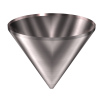 304 Stainless Steel Funnel 35.44 gallons, 31.83" ID x 27.34" OAH