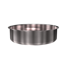 316 Stainless Steel Cup 3.63 Gallon 15.99" ID 4.56"