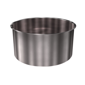304 Stainless Steel Cup 13.34 Gallon 19.93" ID 10.23" OAH