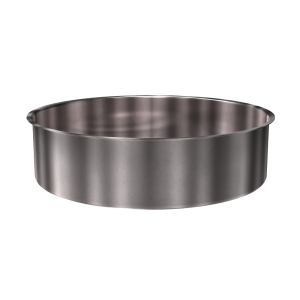 304 Stainless Steel Cup 11.95 Gallon 24" ID 6.50" OAH