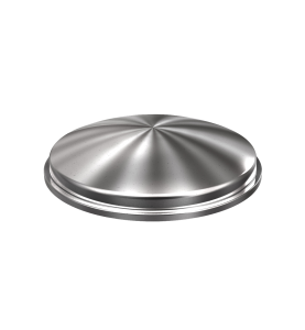 304 Stainless Steel Domed Lid 25.32" ID x 4.90" OAH