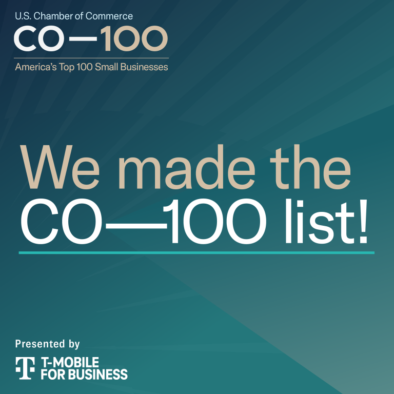 US Chamber Of Commerce Top 100 Small Businesses Logo