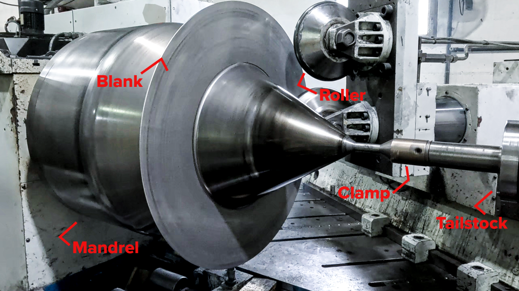 Metal Spinning Diagram