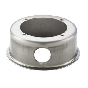 custom can 10 inch diameter with pierced holes