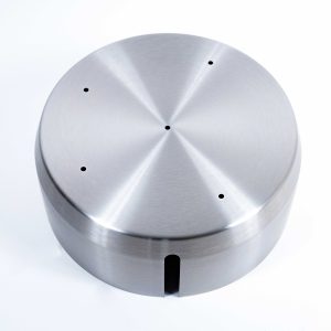 Deep Drawn custom dome with holes and window