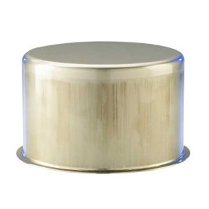 12 in deep drawn stainless can
