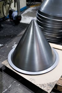 metal spun funnel