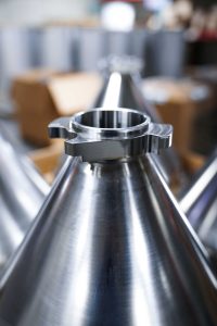 sanitary hopper fitting