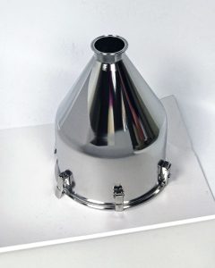 custom sanitary hopper electropolish
