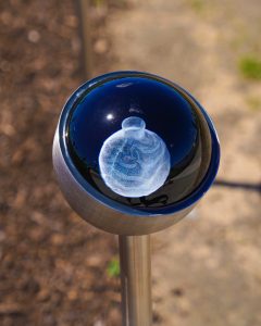 Custom TMS hemisphere art installation in Toledo, Ohio