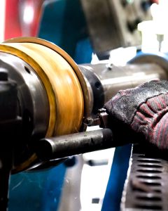 manually trimming a part