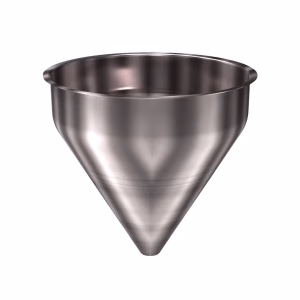 316 Stainless Steel Funnel 7.36 gallons, 16" ID x 16.25" OAH