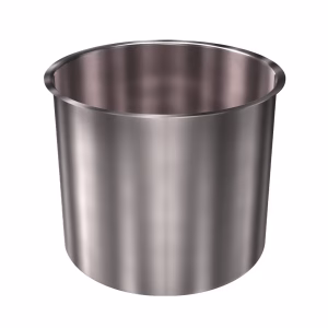 316 Stainless Steel Cup 8.21 Gallon 14" ID 12.40" OAH