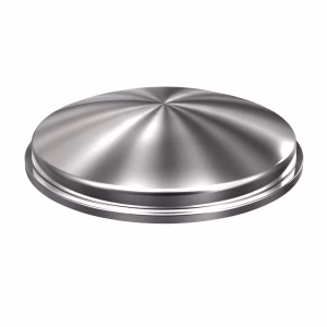 304 Stainless Steel Domed Lid 25.32" ID x 4.90" OAH