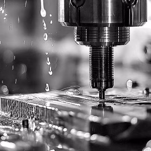 machining steel on a horizontal mill